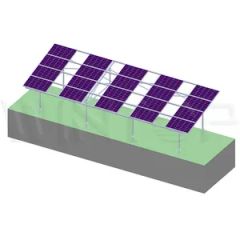 Solar Powered Agricultural Shed Farm Support Concrete Foundation Aluminum xF2YI4 - Xiamen Wintop New Energy Tech Co., Ltd.