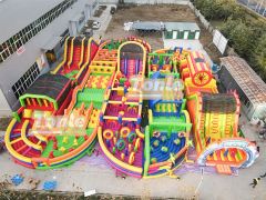 Outdoor Games Obstacle Course Inflatable Game for Party Rental - Image 2