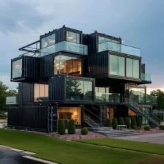 Container House Space Modular Room Container Modular Dome Capsule Trailer House - Image 2