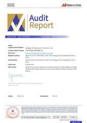 SGS report certificate from Dongguan Runhong Sports Products Co., Ltd.