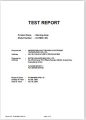 IK08 certificate of Ningbo Haishu Forcar Imp. & Exp. Co., Ltd. – certificate photo, supplier certificates section