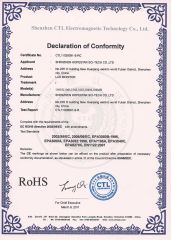 RoHS of 10.4" LCD Monitor certificate from Shenzhen Hopestar Sci-Tech Co., Ltd.