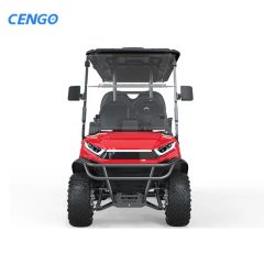 Tourist Attractions Golf Carts Lithium Lead Acid Batteries 4 Seater 48V5kw Sightseeing Car - Sichuan Nuole Electric Technology Co., Ltd.