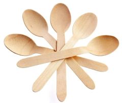 Wholesale Disposable Eco-Friendly Spoons, Biodegradable Tableware Spoons - Image 1
