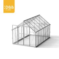 High Quality Greenhouse Anti Hail Protection Resin Frame Agricultural Plastic Greenhouse - Image 4