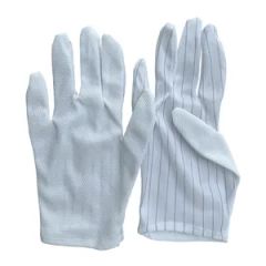 PVC Dotted Cleanroom Safety Work Gloves - Image 4