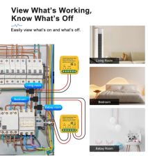 SLS 2 Channel Smart Energy Meter Clamp for Solar System Consumption Monitor - Image 4