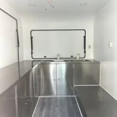 Most Popular Food Trucks with Full Kitchen Equipment Concession Trailer Coffee Shop - Image 2
