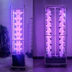 Automated-Irrigation Hydroponics Tower System for Intelligent Greenhouse Growth - Image 3