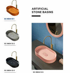 SC-9804 D-1 ARTIFICIAL STONE BASINS - Image 1