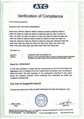 CE Certificate of Digital Micrometer certificate from Shenzhen Pride Instrument Inc.