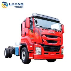 New Red Giga Hot Sale Heavy Duty LHD/Rhd 4X2 Fence Box Van Cargo Truck Chassis for Sale - Aftab Motors Technology Co., Ltd