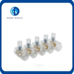 Transparent Terminal Strip Jh Series PC Material Terminals OEM Accept Current 5A Pole 5 Pole Origin China Sample Accept Shape - Image 2