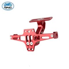 Motorcycle Modification Accessories Adjustable Rear CNC Aluminum License Plate Frame - Image 6
