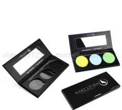 Custom Paper Eye Shadow Box Empty Eyeshadow Palette Packaging with Mirror - Image 1