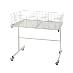 Supermarket Equipment Trolley Wire Mesh Cage Promotion Table - Image 1