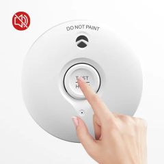 10 Years Battery Operated Smoke Detector Origin China Trademark JBE HS Code 8531100000 Model NO. TSS381A-H Transport Package Color Box - Image 1