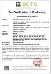 CE for Gaming Mouse 2022.09.26 certificate of Tyshen Technology Co., Limited – certificate photo, supplier certificates section