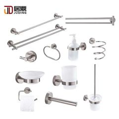 Zinc Alloy Sand Nickel Finishing Bathroom Accessories Wall Mounted Hotel Bathroom Sets - Foshan Nanhai Ju Ding Hardware Co., Limited