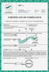 CE Certification certificate from Qingdao Showhoo Steel Structure Co., Ltd.