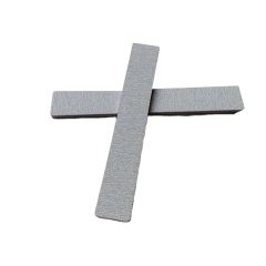 Rectangle Custom Private Logo Shaped Nail Files Logo OEM Grit 80-240 Model NO. ZT61 Shape Rectangle Material Plastic HS Code - Image 1