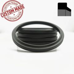 Custom Rubber CNC Lathe Wiper Ring Oil Seal Ring Cylinder Repair P6 Asob Snap Inw02 W05 W07 A5 Dsi - Qingdao Carlock Sealing Technology Co., Ltd