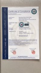 CE certificate of Baoding Haorui Machinery Manufacturing Co., Ltd – certificate photo, supplier certificates section