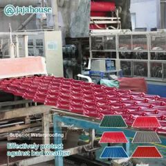 Eco Friendly Plastic PVC Roofing Sheet Corrugated Heat Insulated ASA Synthetic Resin Roof Tile Suppliers Roofing Shingles - Guangdong Jajahouse New Materials Technology Co., Ltd.