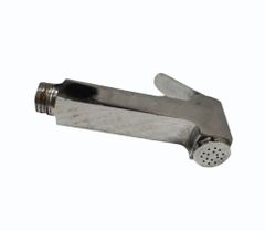 Brass Square Health Faucet Gun Color Silver Diameter 15mm Material Brass Finish Polished Pipe Length 1.5 Meter Mounting Type Wall - Image 2