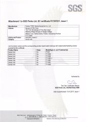 CE certificate from Foshan Toye Dental Equipment Co., Ltd.