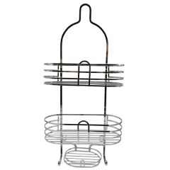 Aluminum Bathroom Shelves Shampoo Storage Rack Shower Caddy - Image 2