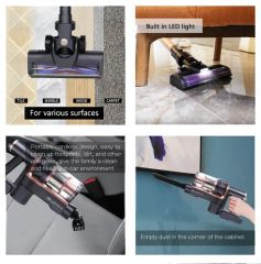 Wireless Vacuum Cleaner with Cordless Handheld vacuum Cleaner - Image 5