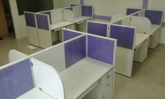 Modular Office Partition Panel Thickness 50 mm Partition Height 1200 mm Application Area Interior Partition Type Full - Image 3