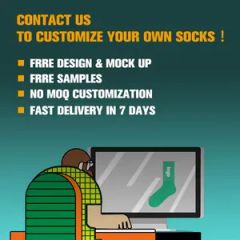 Cheap Wholesale Custom Terry Basketball Custom Logo Sport Socks - Image 2