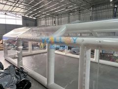 IT-352-4 Custom Air Tent 10.6mx5.6m PVC Tarpaulin 1Y MOQ100 Control Air Origin China HS Code 63062990 Color Customized Model NO. IT-352-4 - Image 4
