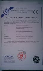 CE Certificates certificate of Zhejiang Youlian Machinery Manufacturing Co., Ltd. – certificate photo, supplier certificates section