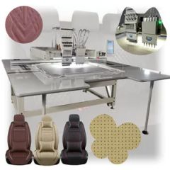 CNC Leather Punching Machine Sewing Automatic Embroidery Machine Computerized - Image 1