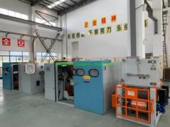 Constant Tension PLC Control Copper Wire0 08 1 7mm Twisting Buncher Machine 1 0 8 0mm Core Wire Winding Standing Bunching Drawing  - Kunshan Fuchuan Electrical and Mechanical Co., Ltd.
