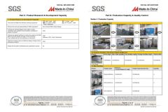 Factory SGS Report certificate from Foshan Nanhai Epe Truss Stage Equipment Co., Ltd