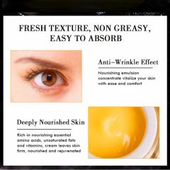 Organic Under Eye Cream Dark Circles Puffy Eye Bags Removal Caviar Moisturizing Tender Xanthan Gum Eye Cream - Image 5