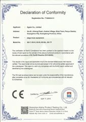 CE certification for aluminum stage and truss certificate from Guangzhou Sgaier Truss Co., Ltd