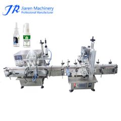 Automatic Mini Desktop Liquid Filling Capping Machine Trademark jiaren Origin Guangzhou Packaging Bottle Structure - Image 1