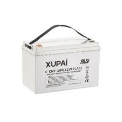 Xupai 6-CNF-100 12V100ah Solar Energy Storage Battery OEM/ ODM Yes Weight 28.60kg Origin Jiangsu Terminal Copper Trademark XUPAI - Xupai International Trade Co., Ltd.