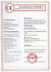 CE certificate of Shandong Harmowell Trade Co., Ltd. – certificate photo, supplier certificates section