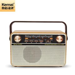 Bluetooth-Connected Portable Retro Retro Home Radio with USB Charging Radio - Image 1