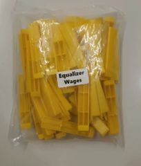 Screw jack Yellow Tiles Leveling Wedges Type Screw jack Thread size M16 Load capacity 5 ton Base size 150x150 mm Adjustable height 50 - Image 1
