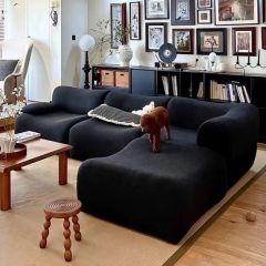 Compressed 3 Seats Leather Furniture Competitively Priced Vacuum Compression Sofa Cop-6 - Image 3