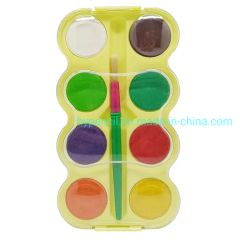 Crelando-8 Jumbo Water Color Cakes 12Color Plastic Art Paints Customized 15D Sample MOQ100 - Image 1