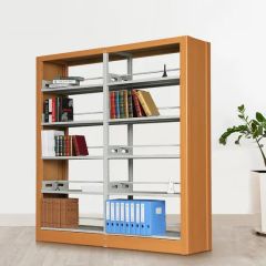 Interior Design Library Bookcases for School Size High Rotary Fixed Style Modern Condition New Folded Folded Layer 6 - Image 3