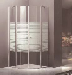 Simple Square Folding Shower Room MOQ 20 Set Roller Nylon Brand Paikasie Origin Zhejiang Tray Shape Square Tray Material - Image 2